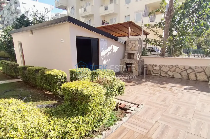 Furnished flat with glazed balconies in Mahmutlar  13 