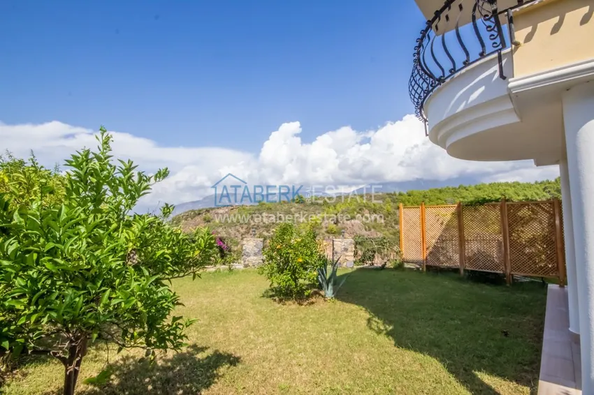 Villa in Kargicak with breathtaking views in a villa site 9 