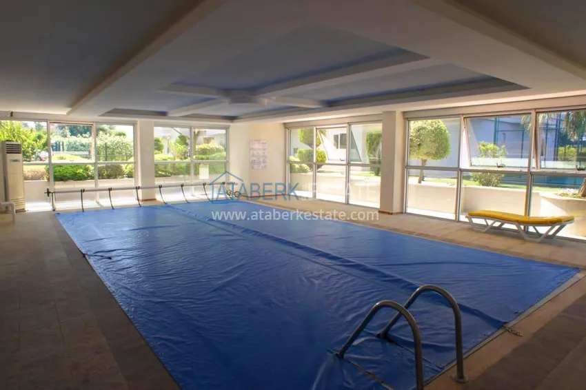 Furnished flat with a sea view on the coast line of Tosmur in the complex  12 