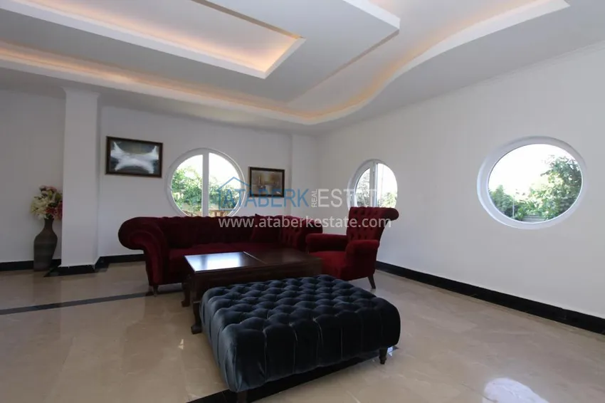 Furnished flat in Kestel in a modern complex by the sea 9 