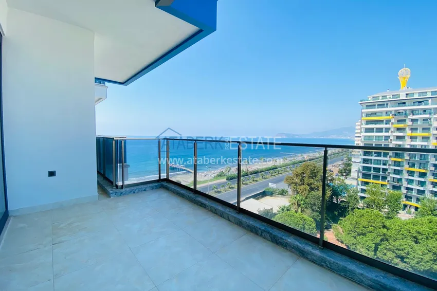 Purchase  Flat in Mahmutlar with open sea views in the elite complex on the coast line  8 