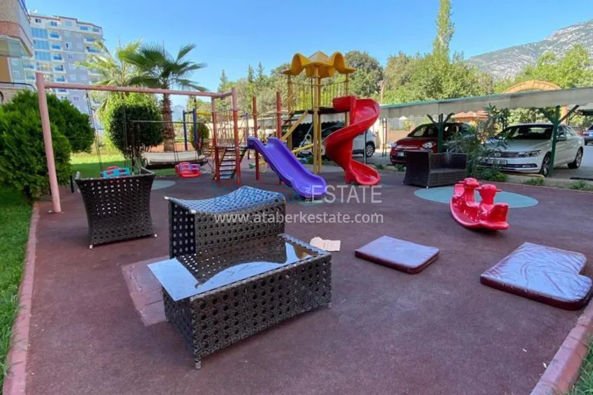 Flat in Mahmutlar with sea view in a comfortable complex 10 