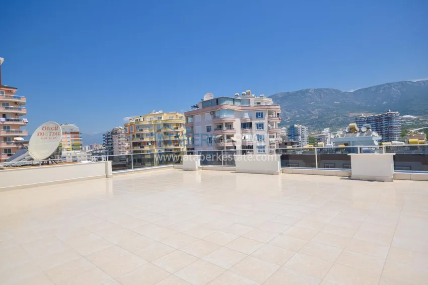 Flat in Mahmutlar with a separate kitchen and a partial sea view  8 