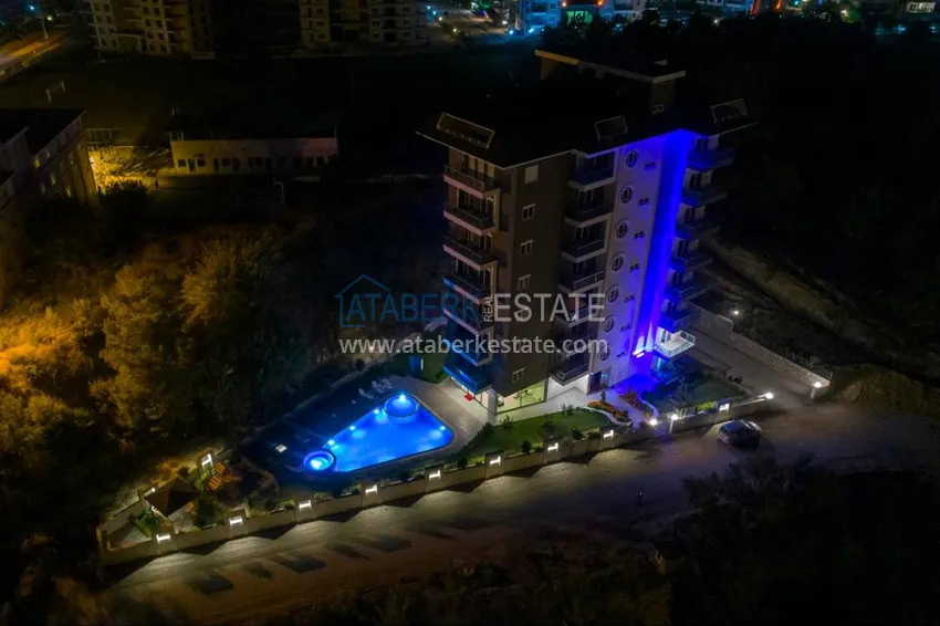 Apartments in Avsallar in a newly built complex 9 