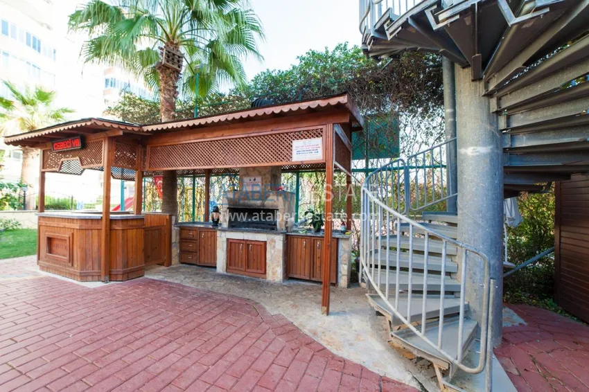 Apartment for rent in Mahmutlar on the first line with a magnificent view No. 33 9 