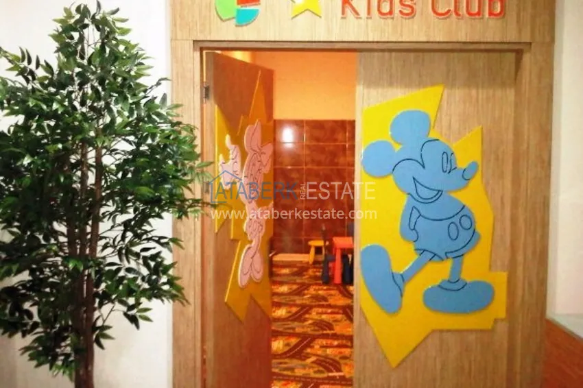 Long term rental in a comfortable complex in Avsallar 12 