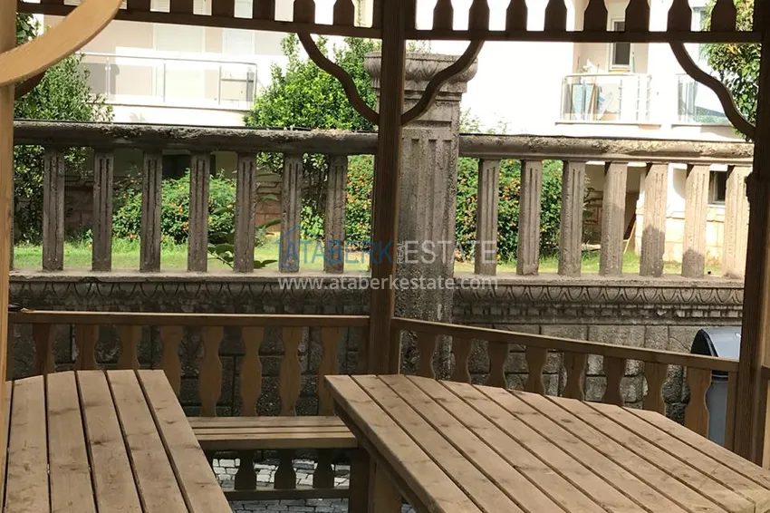 Furnished flat in a new complex with it's own beach in Alanya 9 