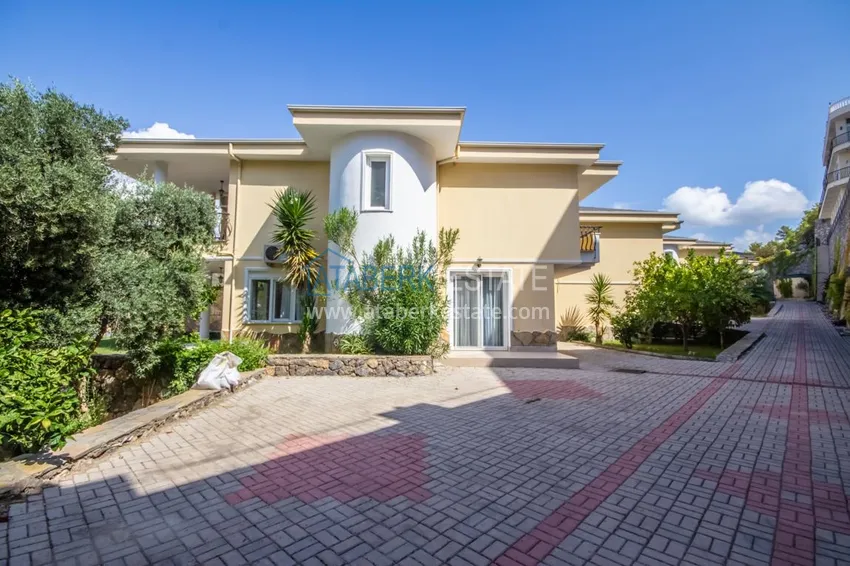 Villa in Kargicak with breathtaking views in a villa site 10 