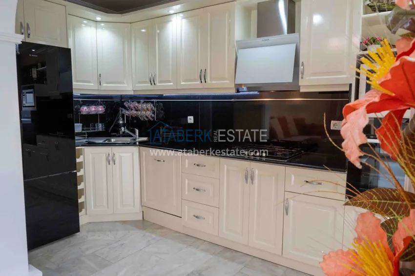 Purchase Furnished flat with a sea view on the sea coast in Mahmutlar 16 