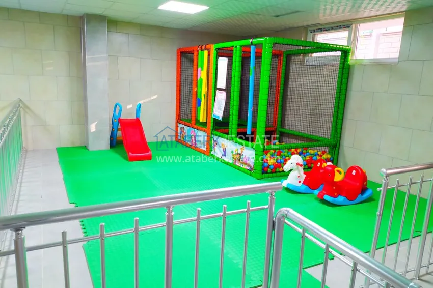 Flat by the sea in Mahmutlar in a new complex  13 