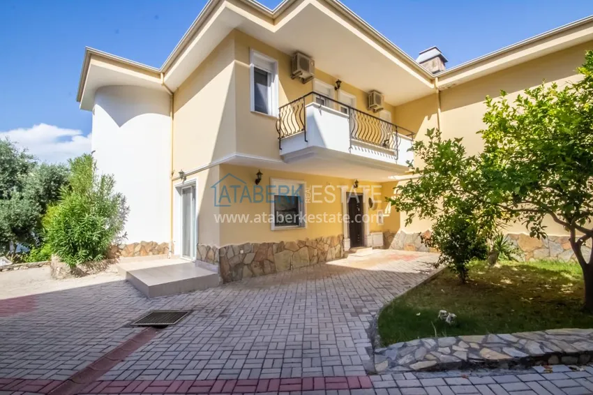 Villa in Kargicak with breathtaking views in a villa site 12 