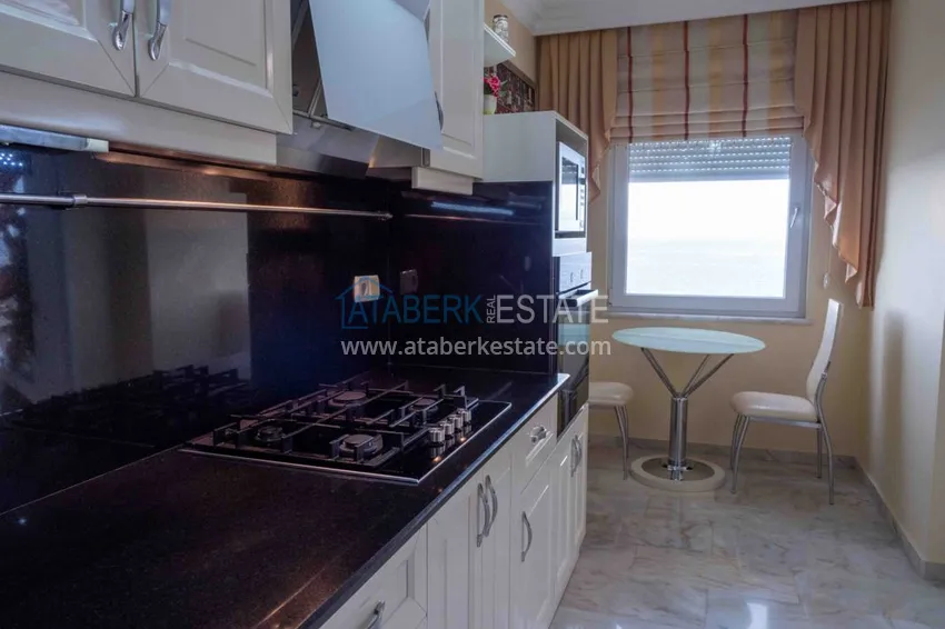 Purchase Furnished flat with a sea view on the sea coast in Mahmutlar 17 