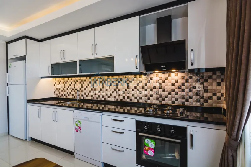 Purchase Furnished penthouse in elite complex in Mahmutlar 9 