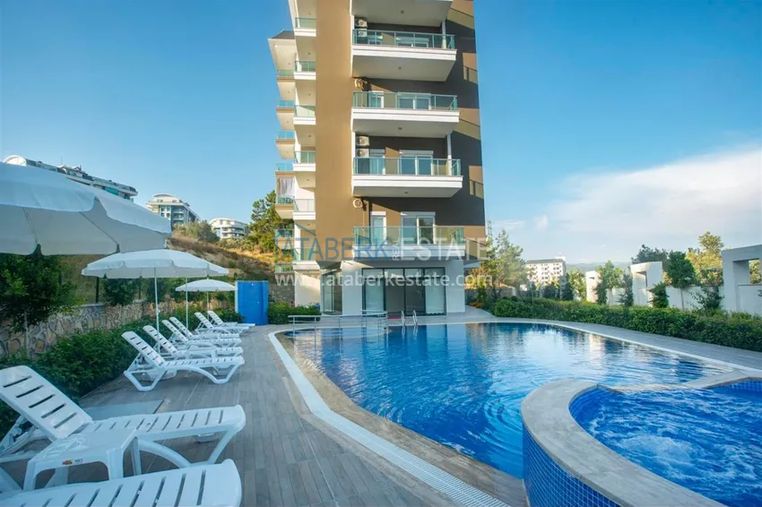 Apartments in Avsallar in a newly built complex 10 