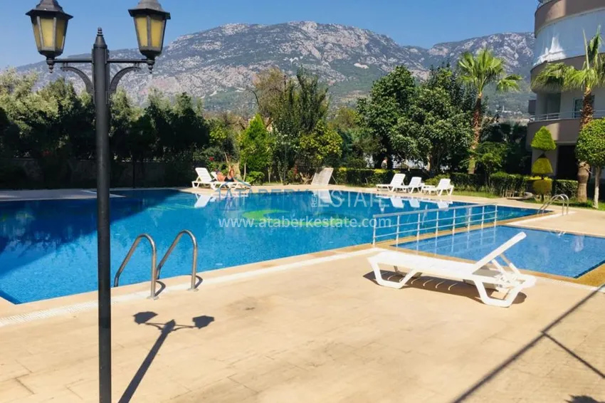 Furnished apartment with mountain and sea views in Mahmutlar 10 