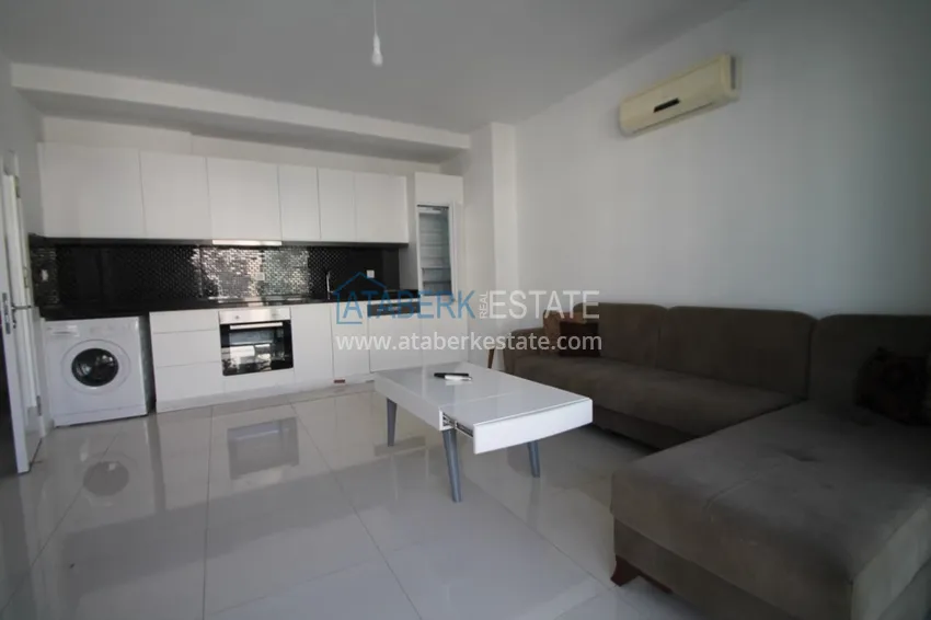 Purchase  Furnished flat in Kestel with a partial sea view in a comfortable complex  9 