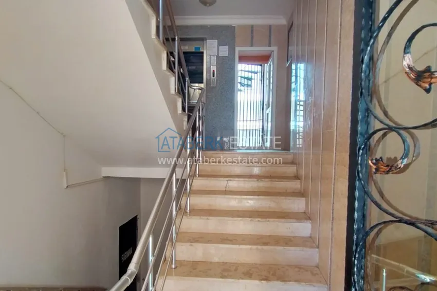 Flat with a partial sea view in a residential complex in Mahmutlar  8 