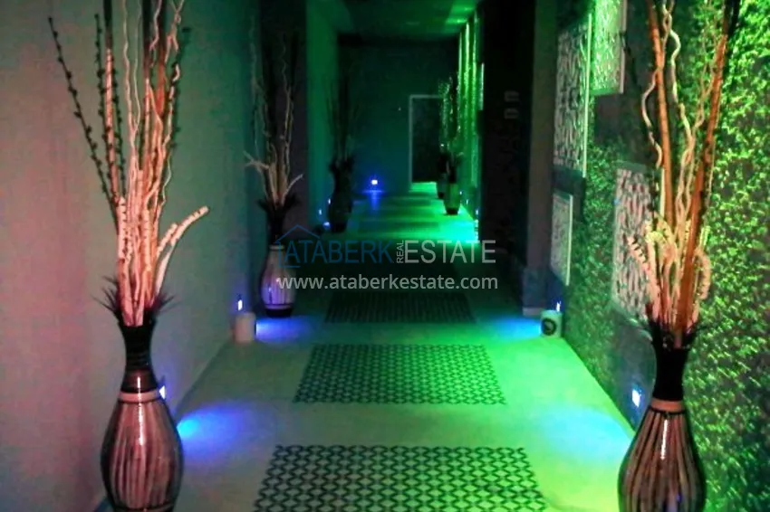 Long term rental in a comfortable complex in Avsallar 13 