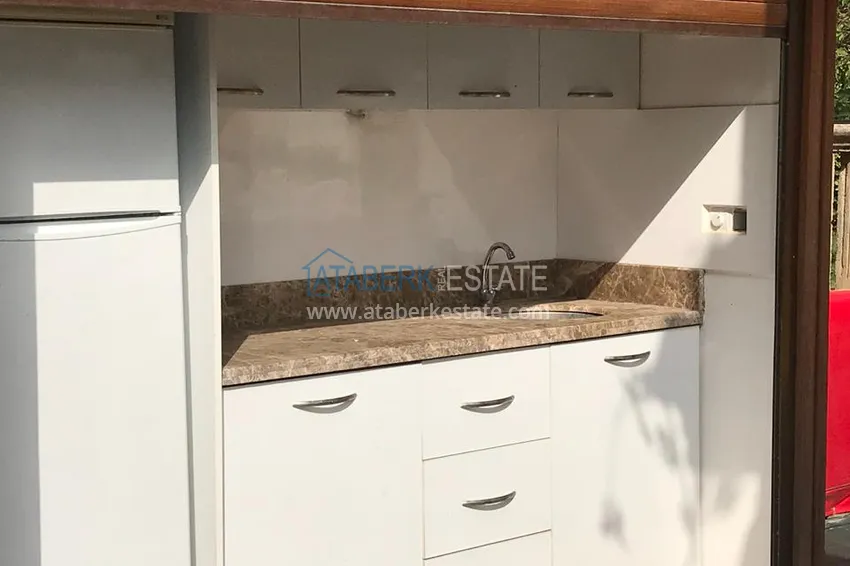 Furnished flat in a new complex with it's own beach in Alanya 10 