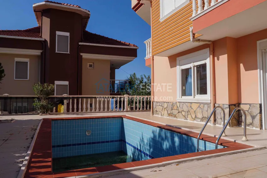 Three storey villa in Kargicak with a swimming pool and panoramic views 9 