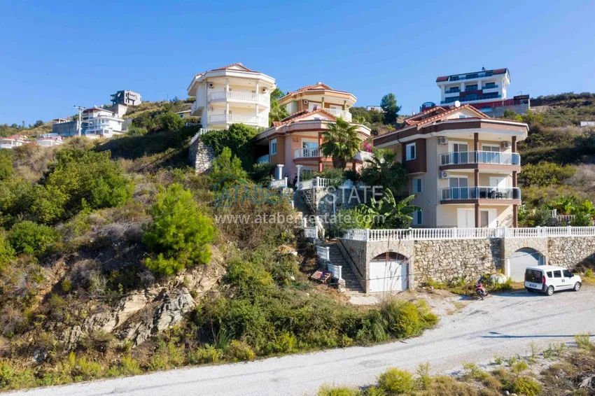 Three storey villa in Kargicak with a swimming pool and panoramic views 15 