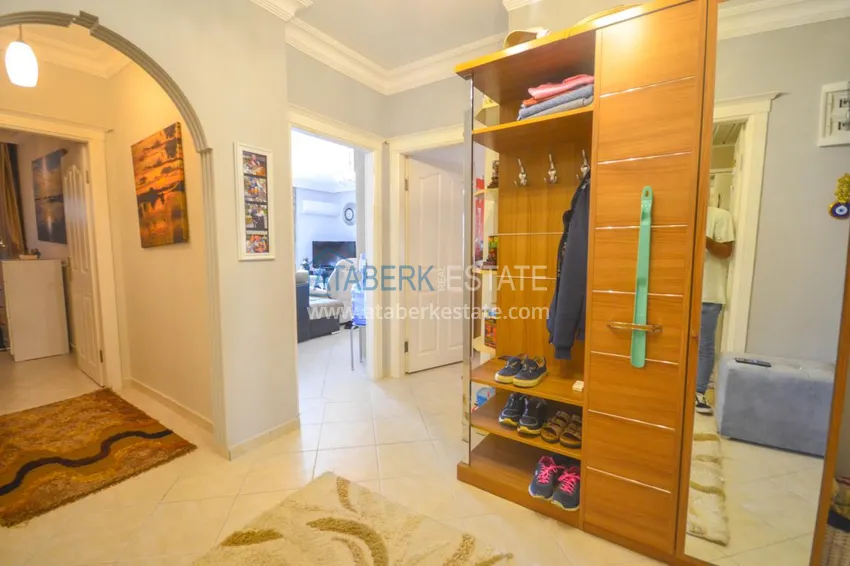 Purchase  Furnished apartment with a glazed balcony in the centre of Mahmutlar  1 