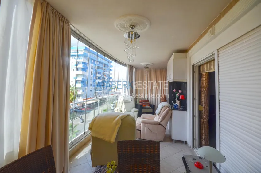 Purchase  Furnished apartment with a glazed balcony in the centre of Mahmutlar  8 