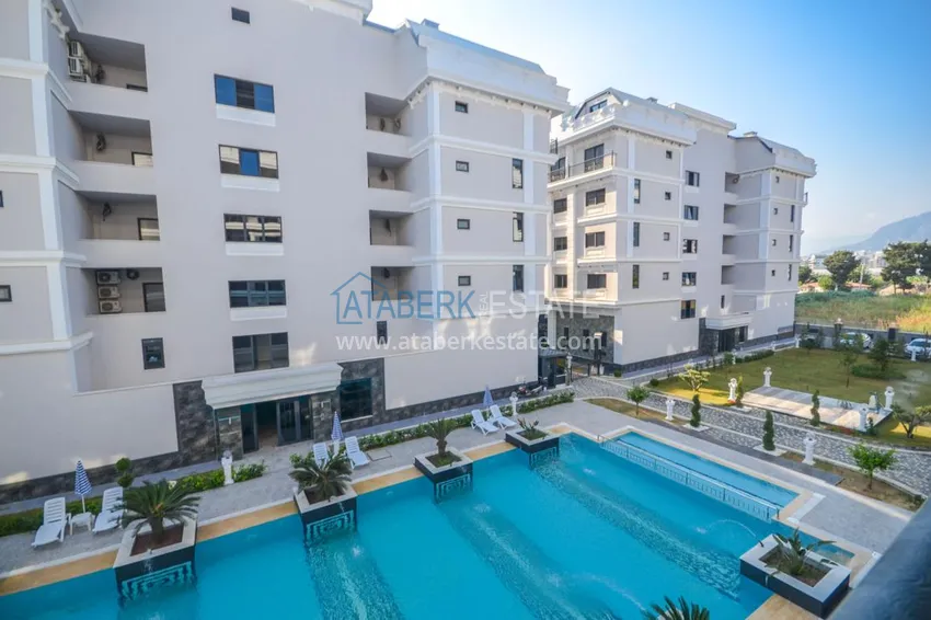 Purchase  Furnished apartments in a new comfortable complex in Mahmutlar  12 