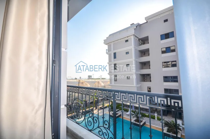 Purchase  Furnished apartments in a new comfortable complex in Mahmutlar  15 