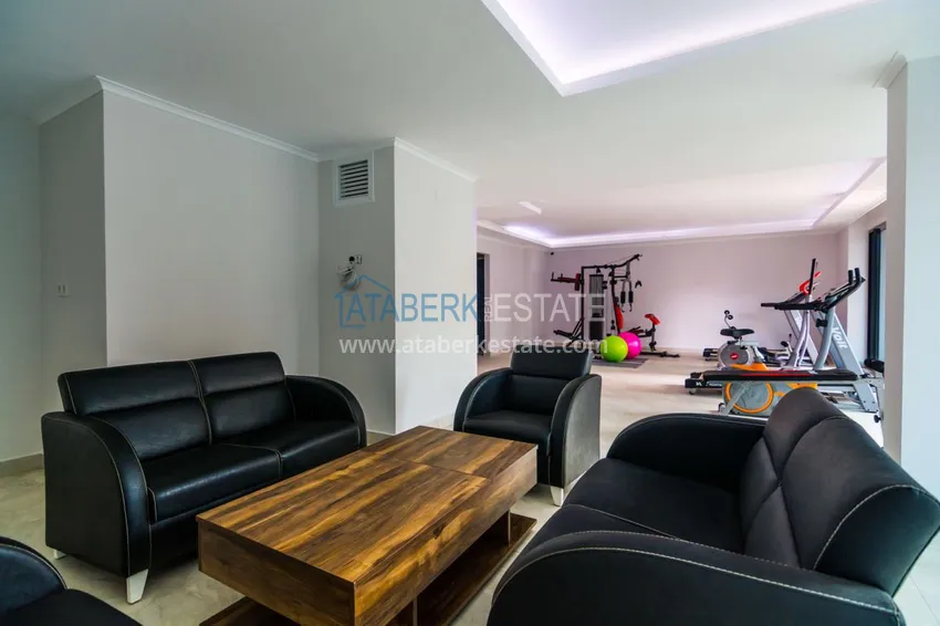 Furnished flat in a modern complex in Mahmutlar 22 