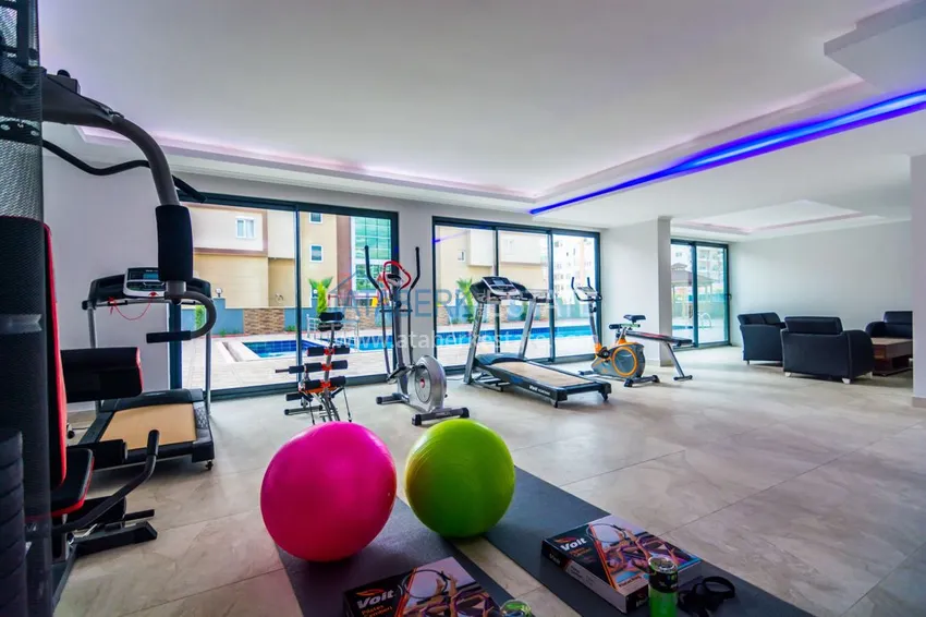 Furnished penthouse in elite complex in Mahmutlar 21 