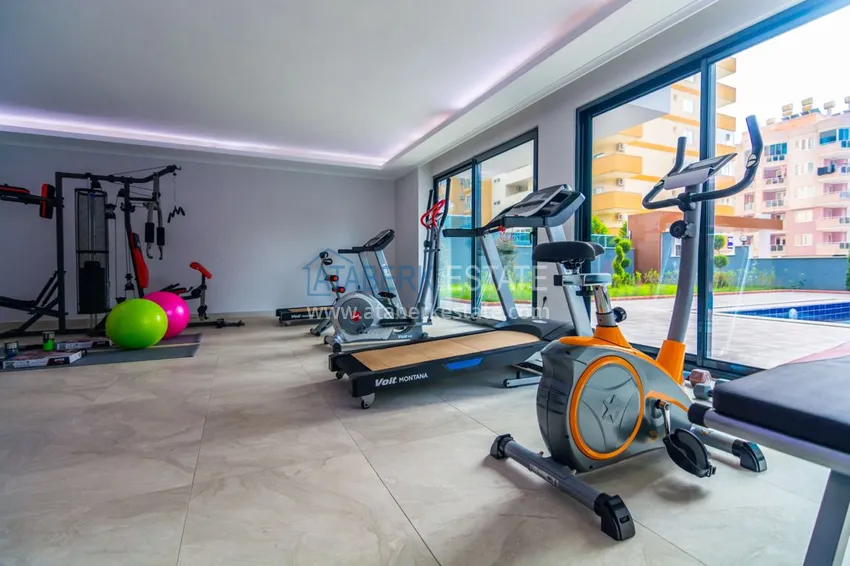 Furnished penthouse in elite complex in Mahmutlar 22 