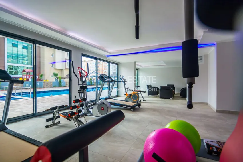 Furnished flat in a new complex in Mahmutlar  26 