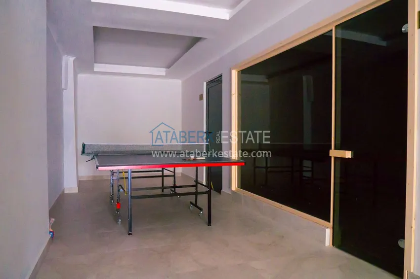 Furnished penthouse in elite complex in Mahmutlar 26 