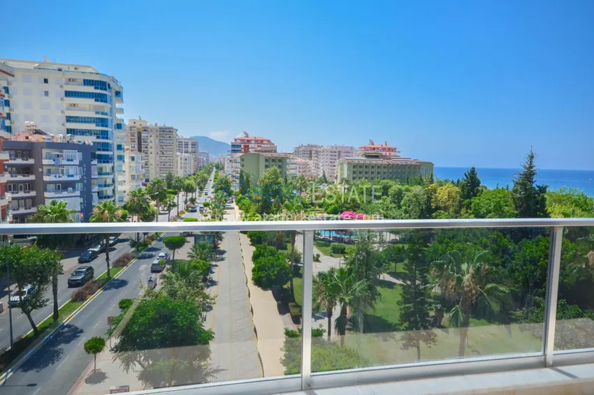 Purchase  Brand new apartment with a separate kitchen and open sea view in Mahmutlar 11 