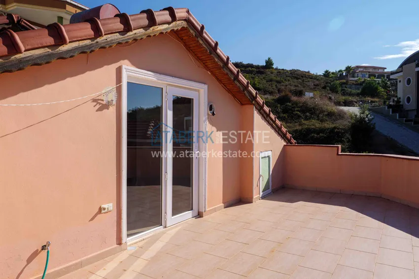 Purchase  Three storey villa in Kargicak with a swimming pool and panoramic views 55 