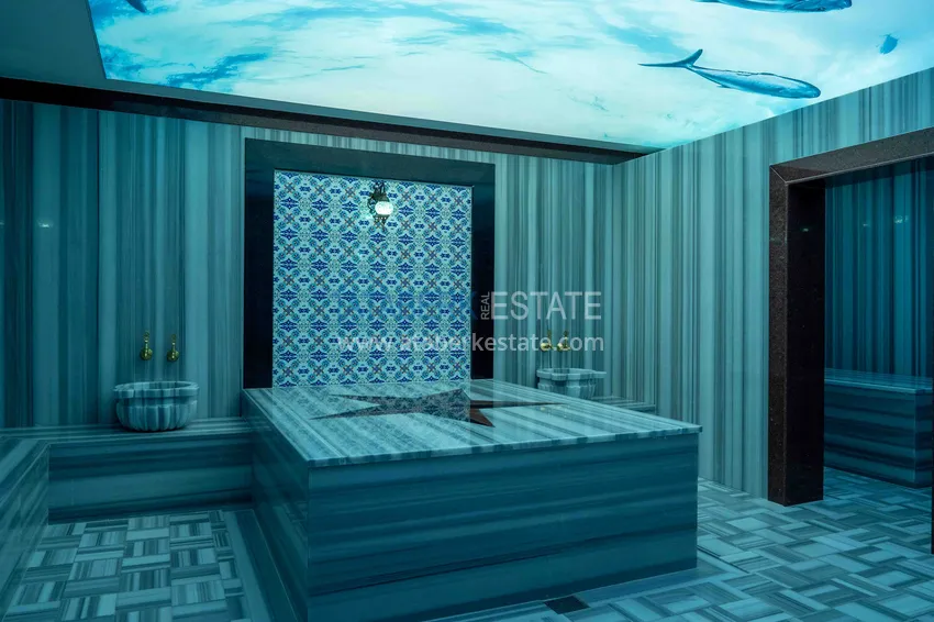 Apartments in Tosmur in a new complex 15 