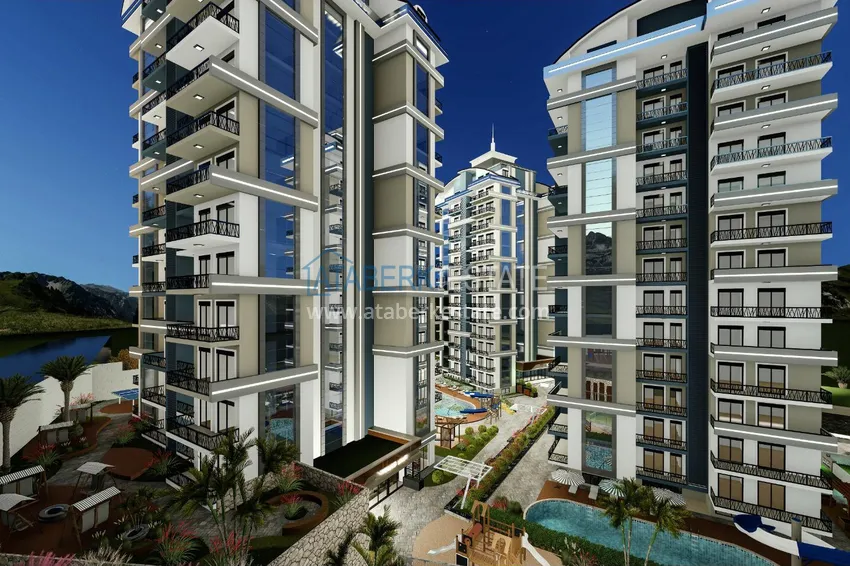 Apartments in the complex under construction from investor 3 