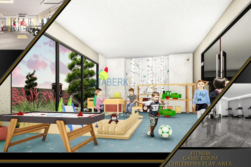 Apartments in the complex under construction from investor 11 