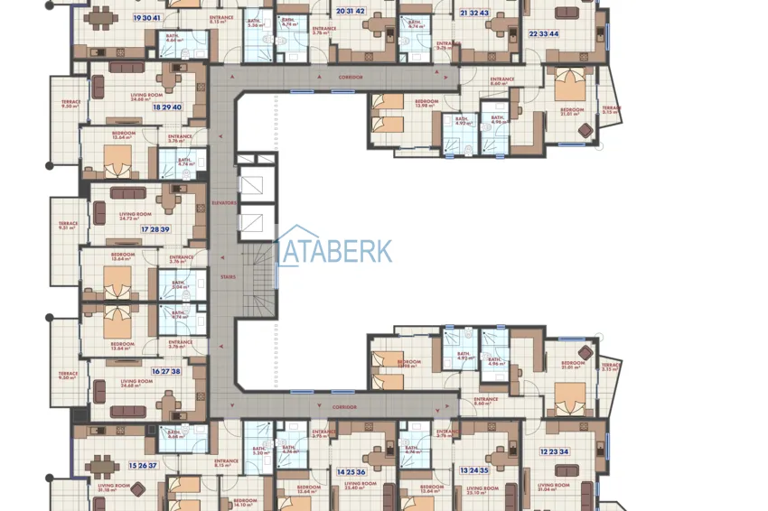 Purchase  New investment project in Kargicak with unique sea views  3 