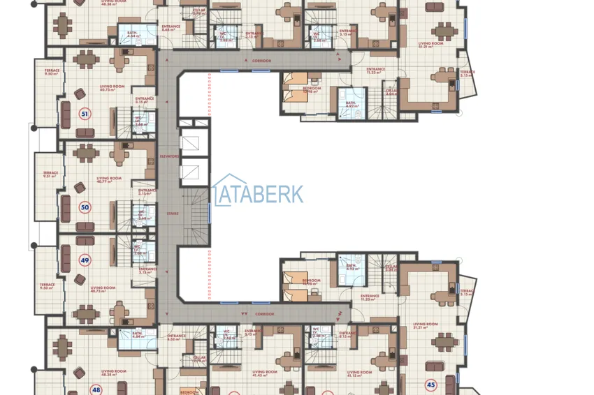 Purchase  New investment project in Kargicak with unique sea views  4 