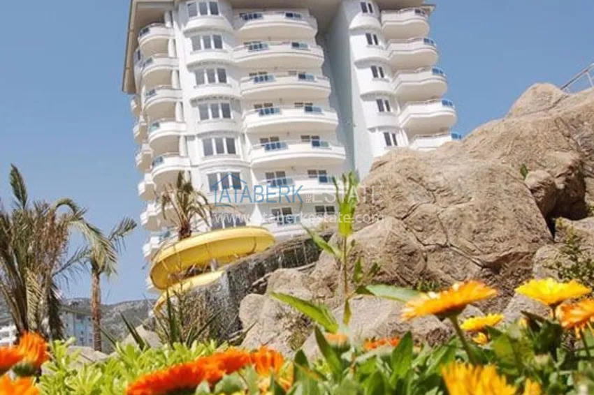 Furnished apartment in Cikcilli with a glazed balcony in a prestigious complex 1 