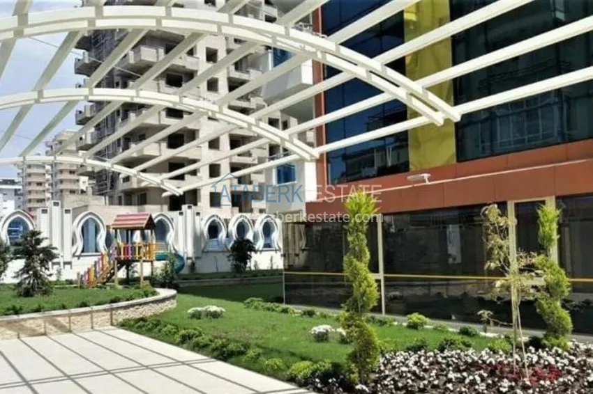 Furnished apartment with a glazed balcony in the luxury complex  11 