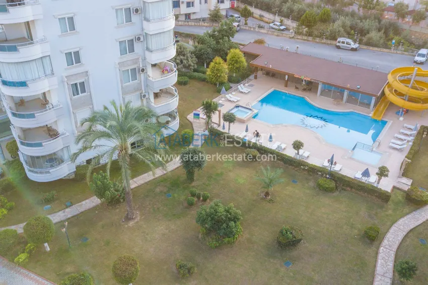 Furnished apartment in Cikcilli with a glazed balcony in a prestigious complex 18 