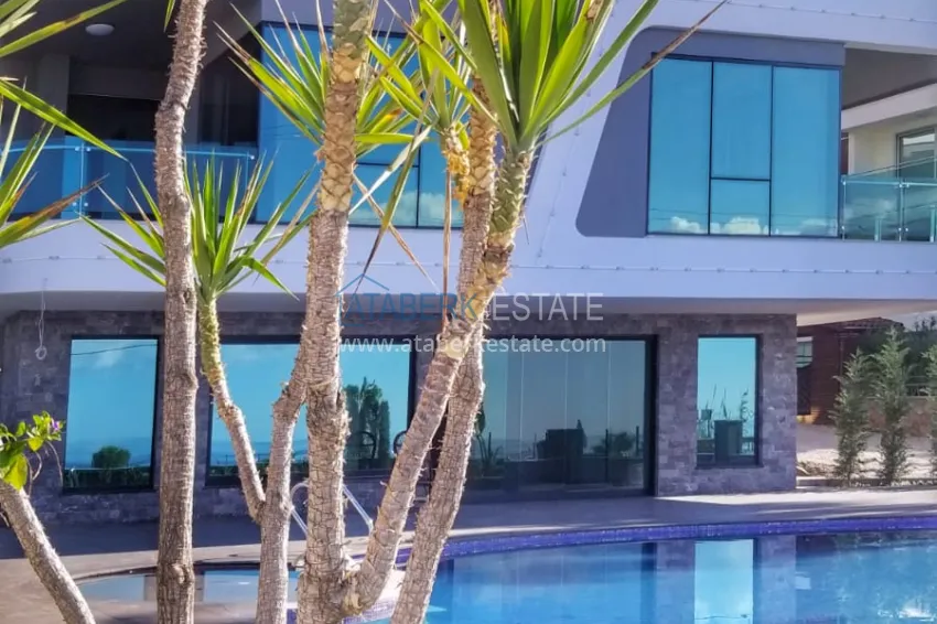 Furnished apartment with a glazed balcony in a complex on the first coast line 10