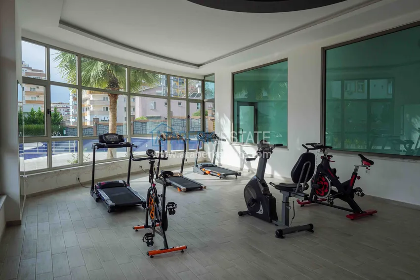 Furnished apartment in Mahmutlar in a modern  complex  15 