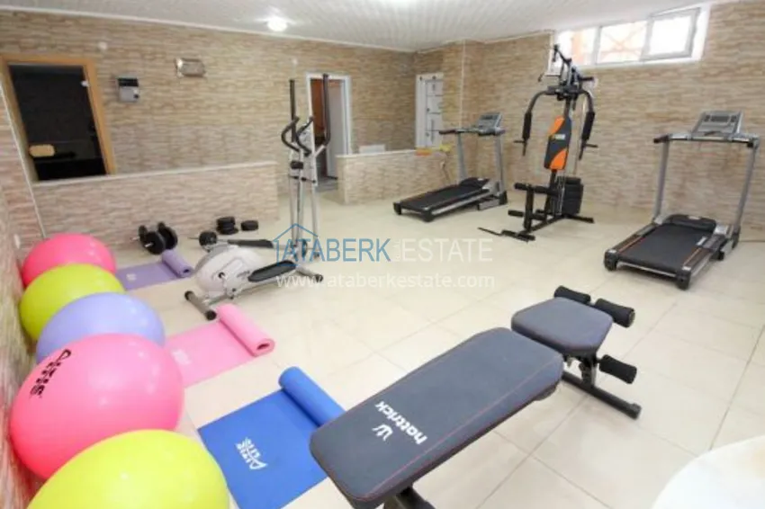 Flat in Mahmutlar with view on mountains in a comfortable complex  13 