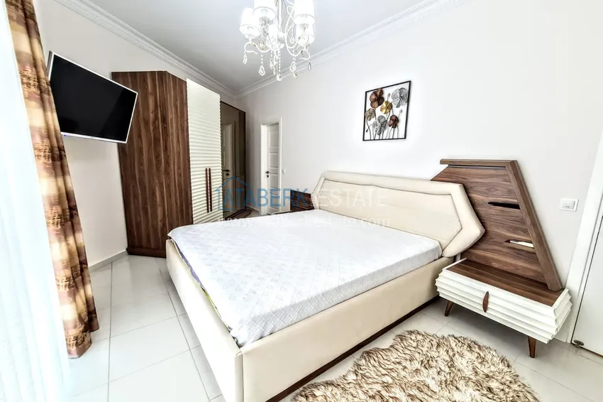 Purchase  Furnished apartment with a glazed balcony in the luxury complex  12 