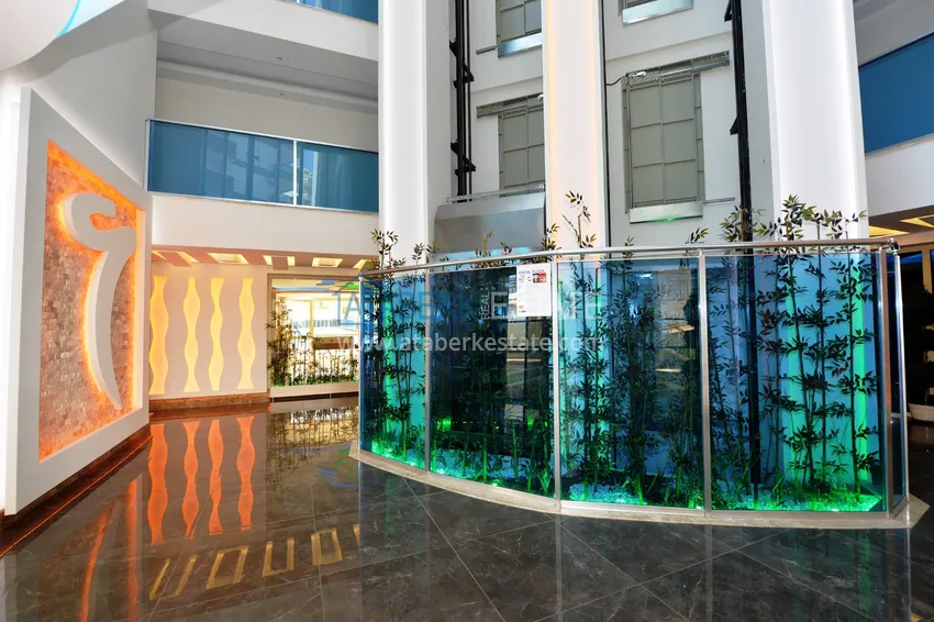 Furnished apartment with a glazed balcony in the luxury complex  13 