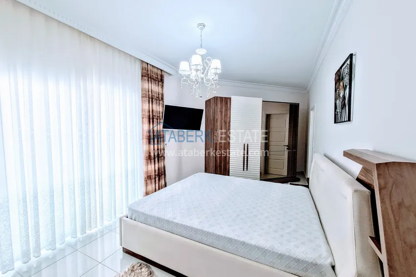 Purchase  Furnished apartment with a glazed balcony in the luxury complex  13 